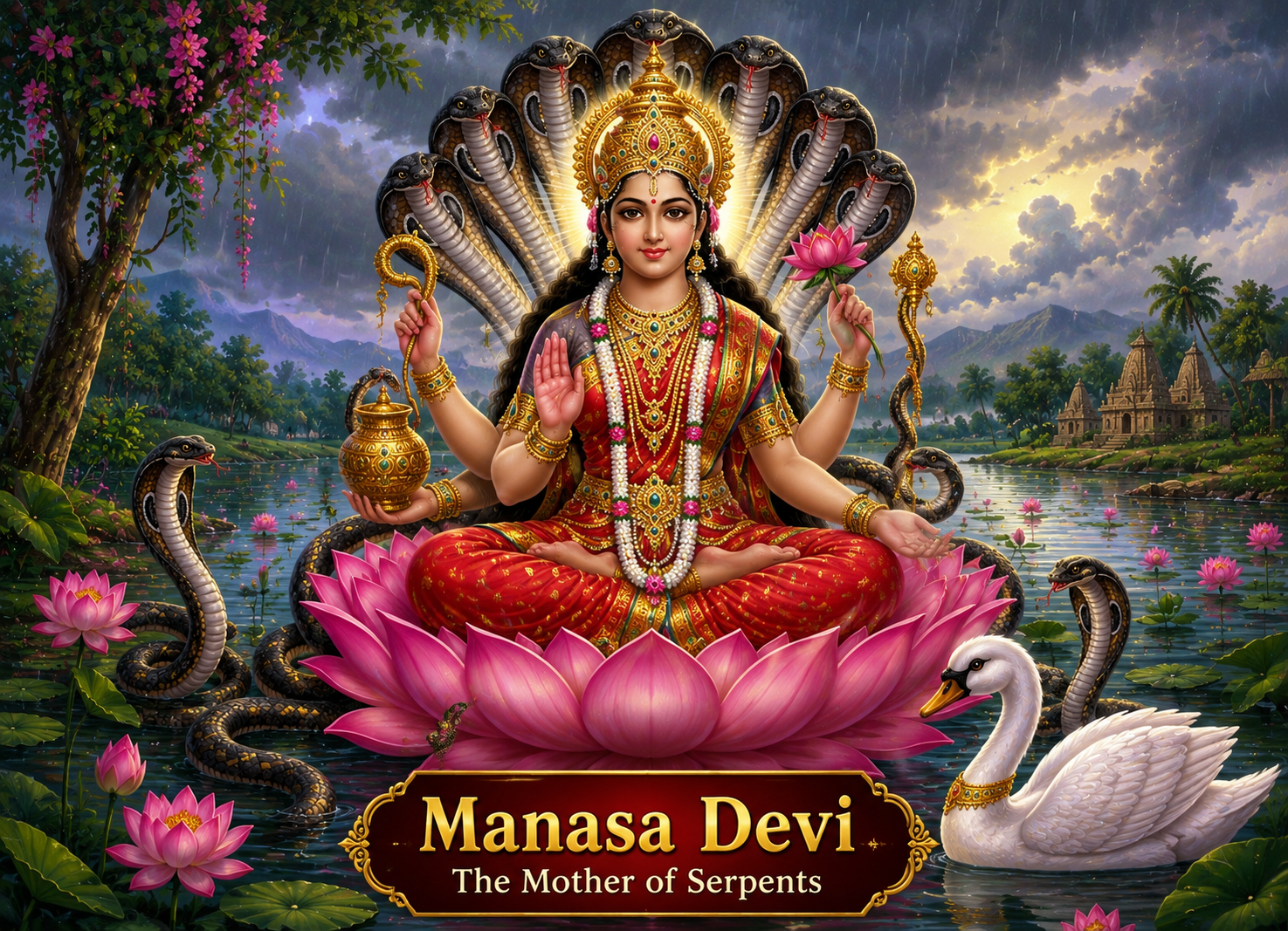 Manasa Devi-The Mother Of Serpents