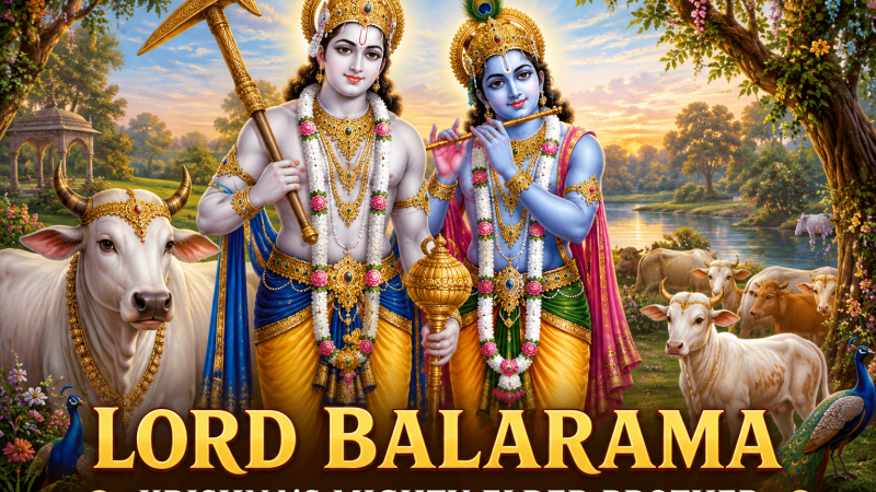 Lord Balarama: The Mighty Elder Brother of Krishna