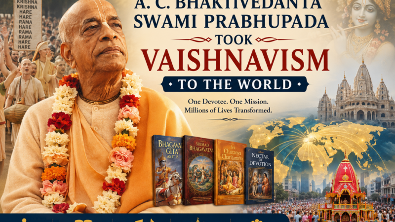 How A. C. Bhaktivedanta Swami Prabhupada Took Vaishnavism to the World