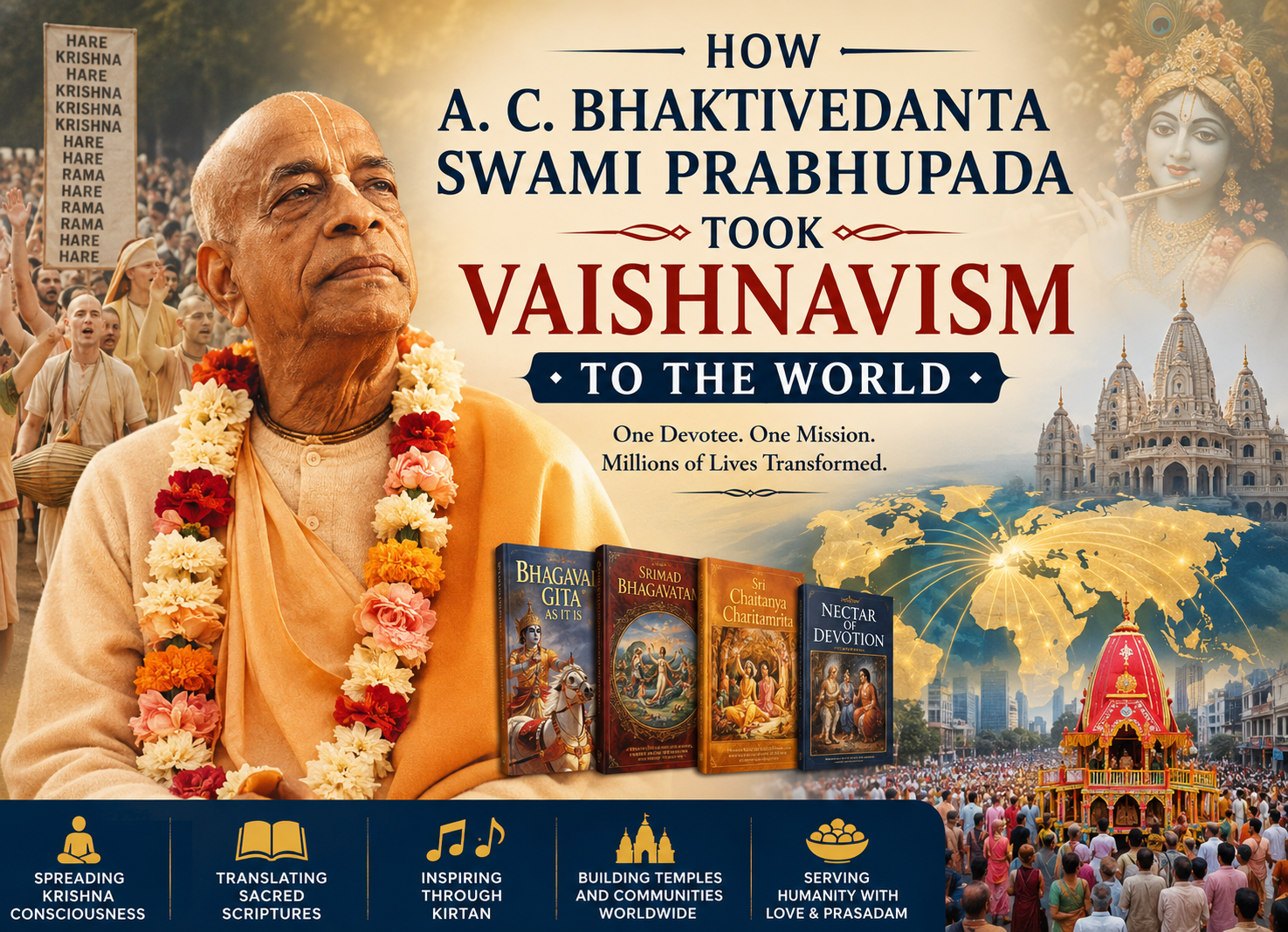 How A. C. Bhaktivedanta Swami Prabhupada Took Vaishnavism to the World