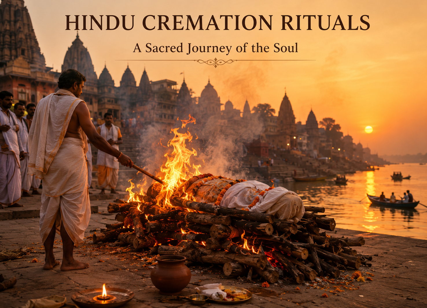 Hindu Cremation Rituals: Meaning, Process, Spiritual Significance, and Cultural Traditions