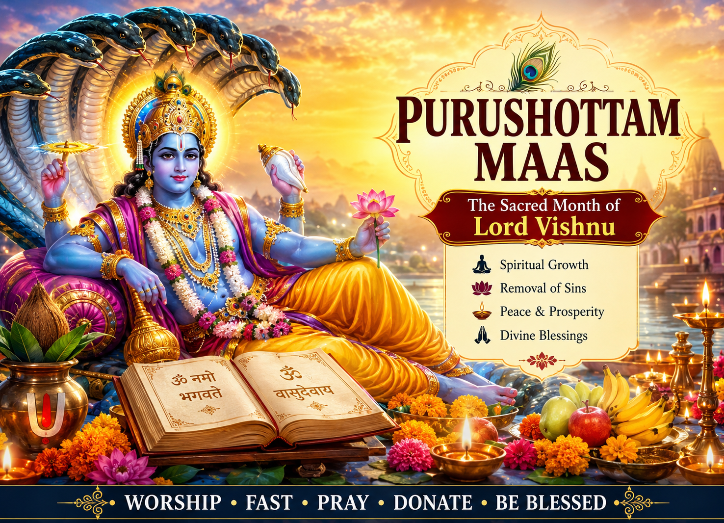 Purushottam Maas: The Most Powerful Spiritual Month in Hinduism