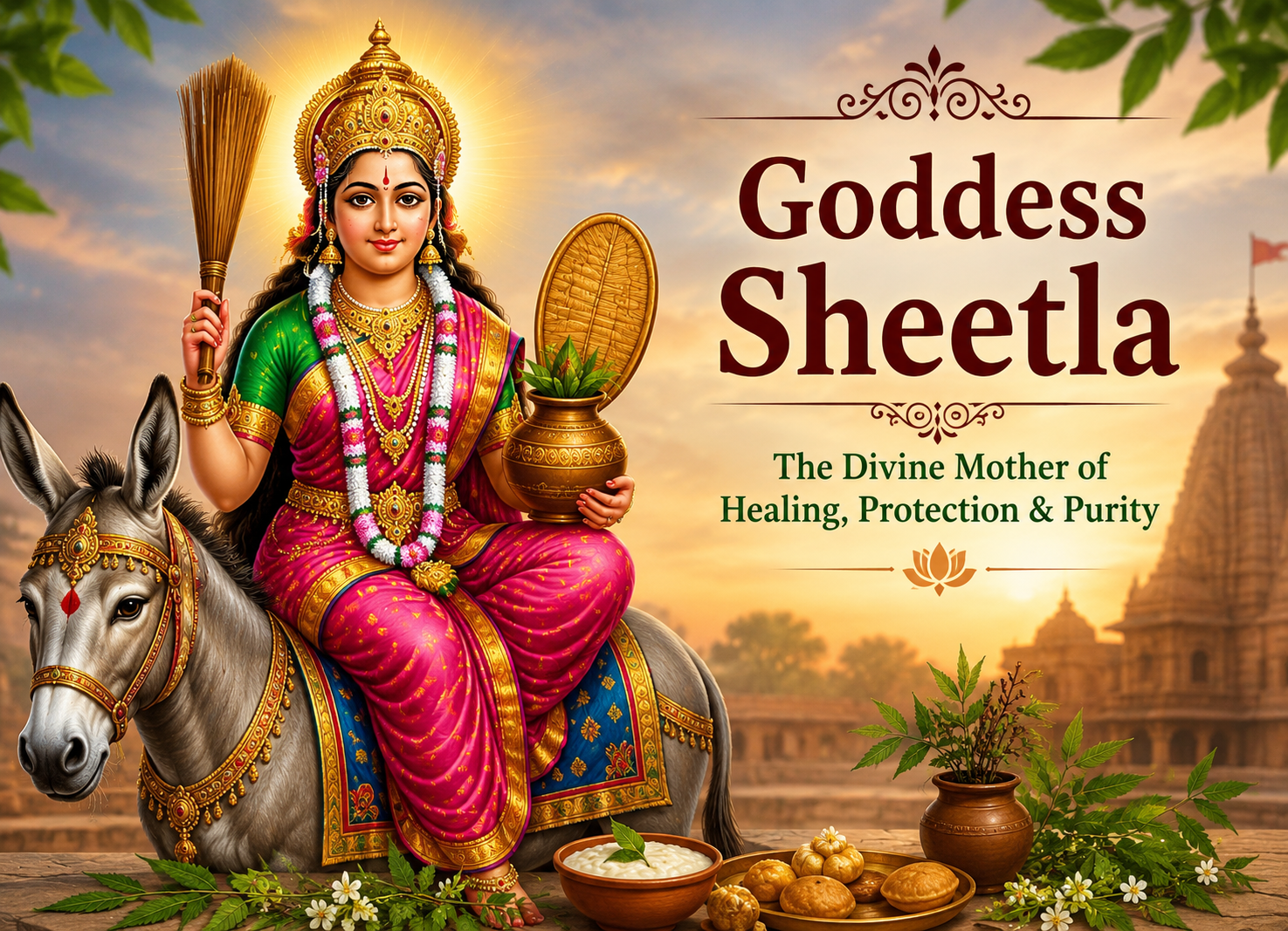Goddess Sheetla: The Cooling Mother of Compassion and Healing
