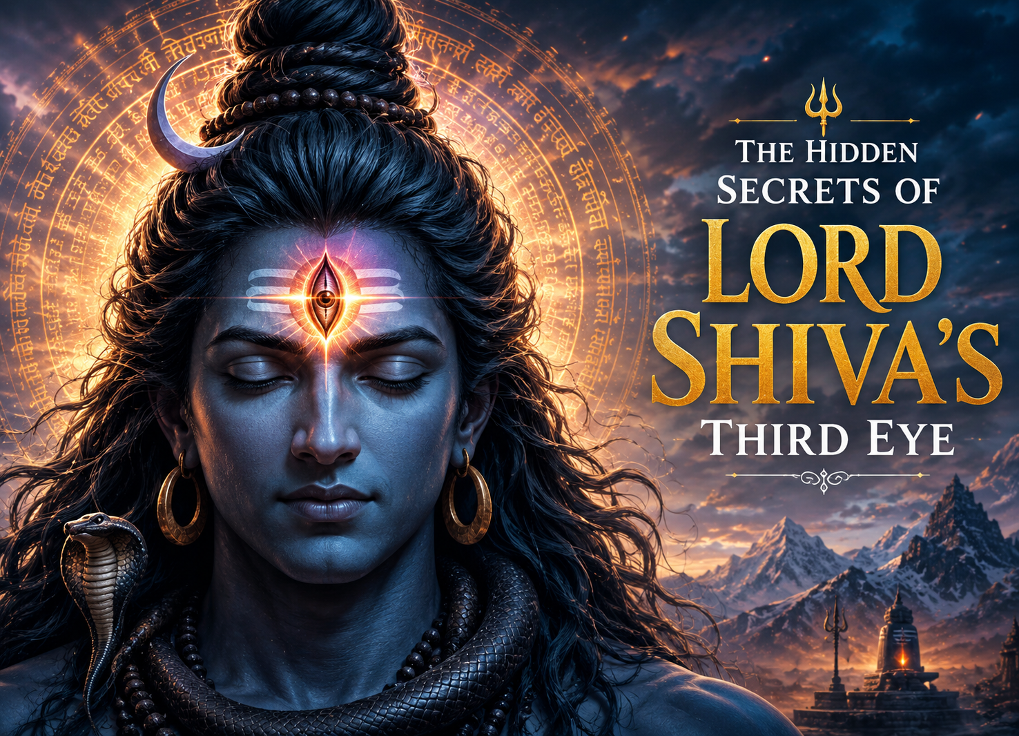 The Hidden Secrets of Lord Shiva’s Third Eye
