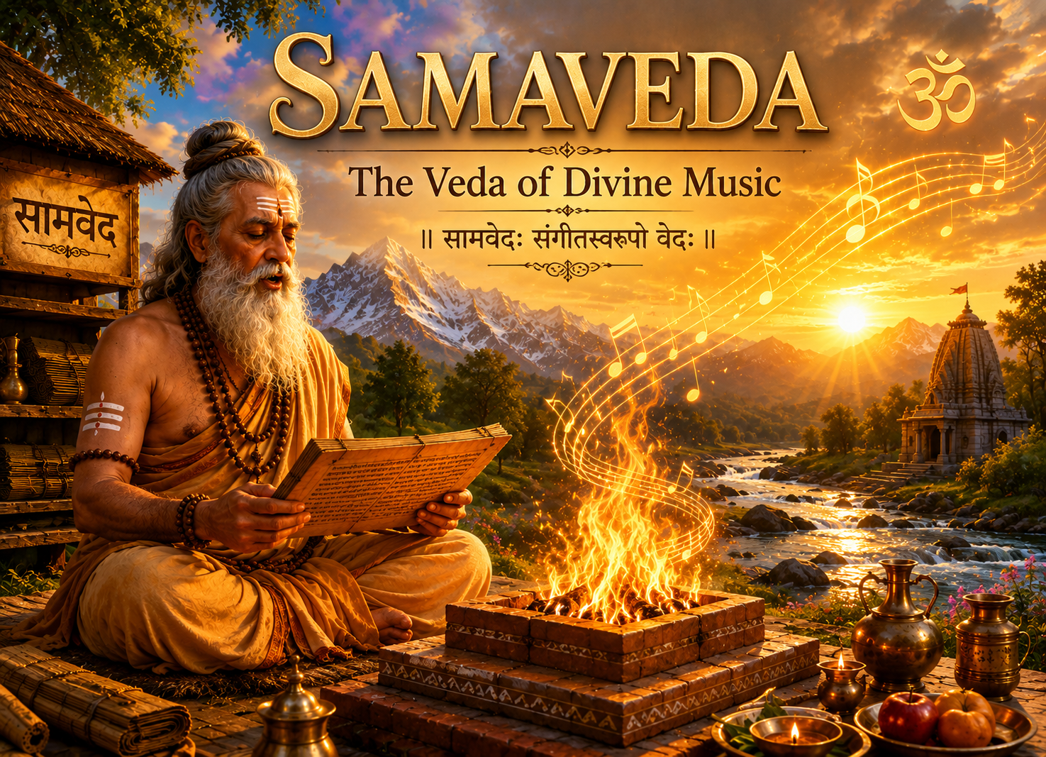 Samaveda: The Veda of Music, Chanting, and Divine Wisdom