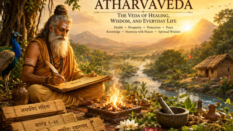Atharvaveda: The Ancient Veda of Healing, Wisdom, and Daily Life