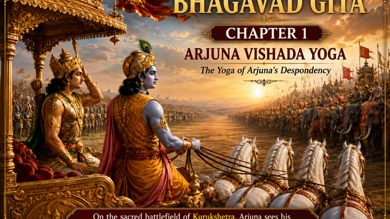 Bhagavad Gita Chapter 1:Arjuna Vishada Yoga