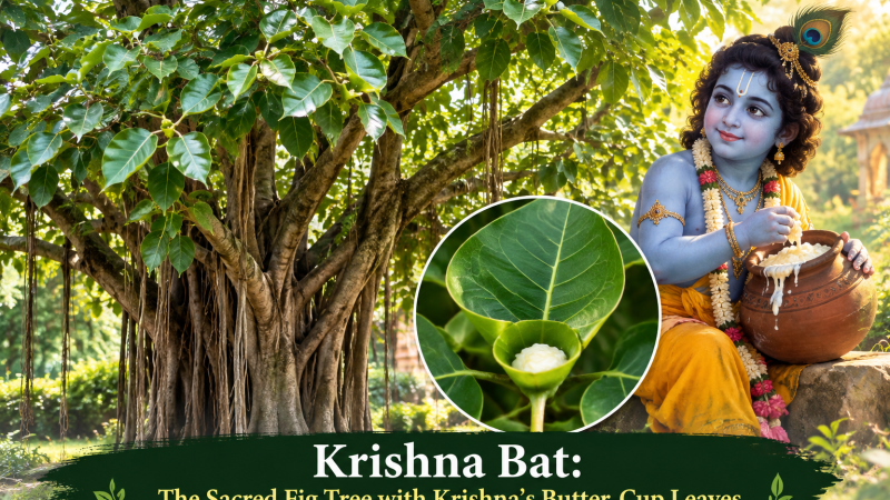 Krishna Bat: The Sacred Krishna Fig Tree of India