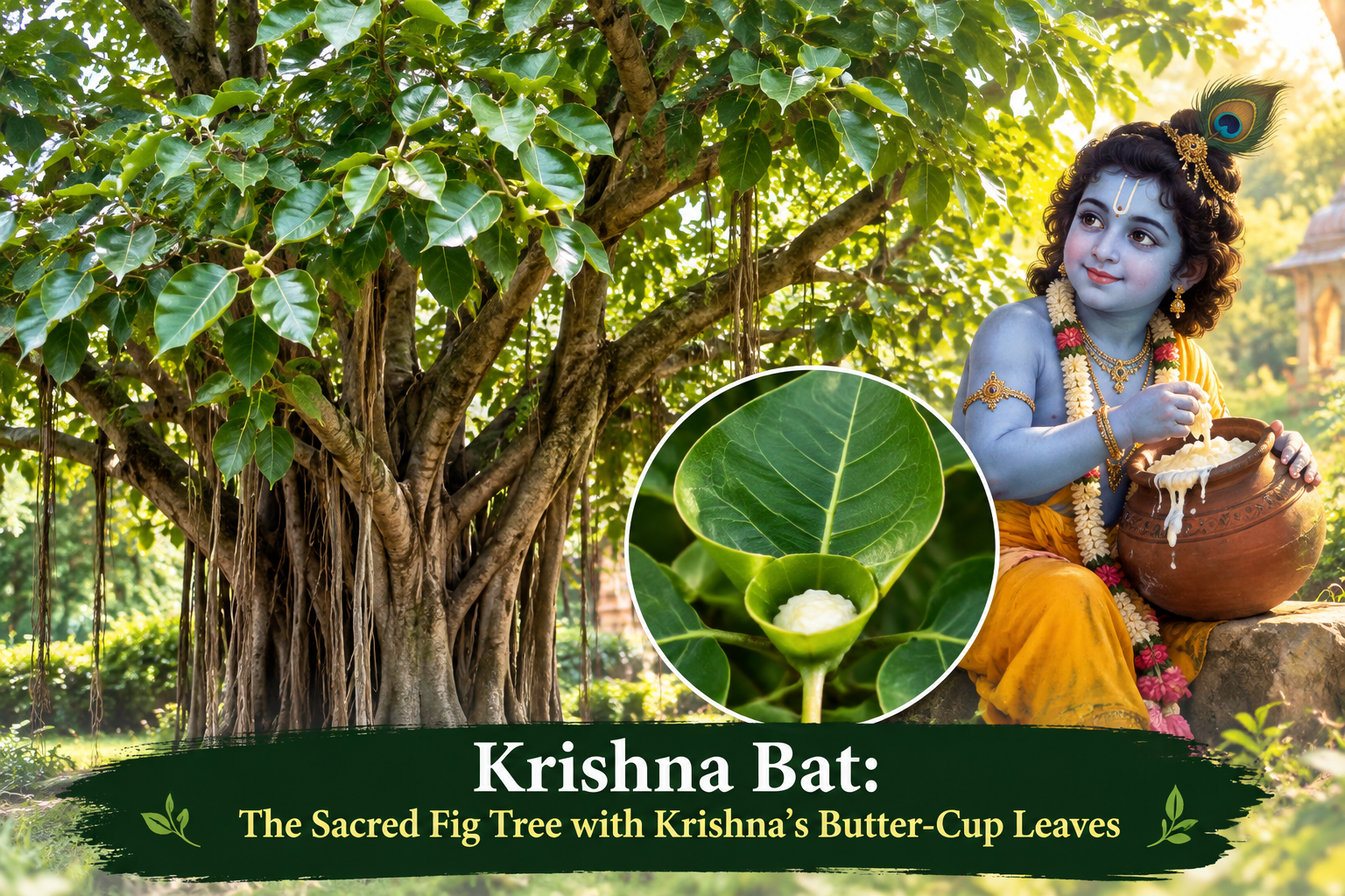 Krishna Bat: The Sacred Krishna Fig Tree of India