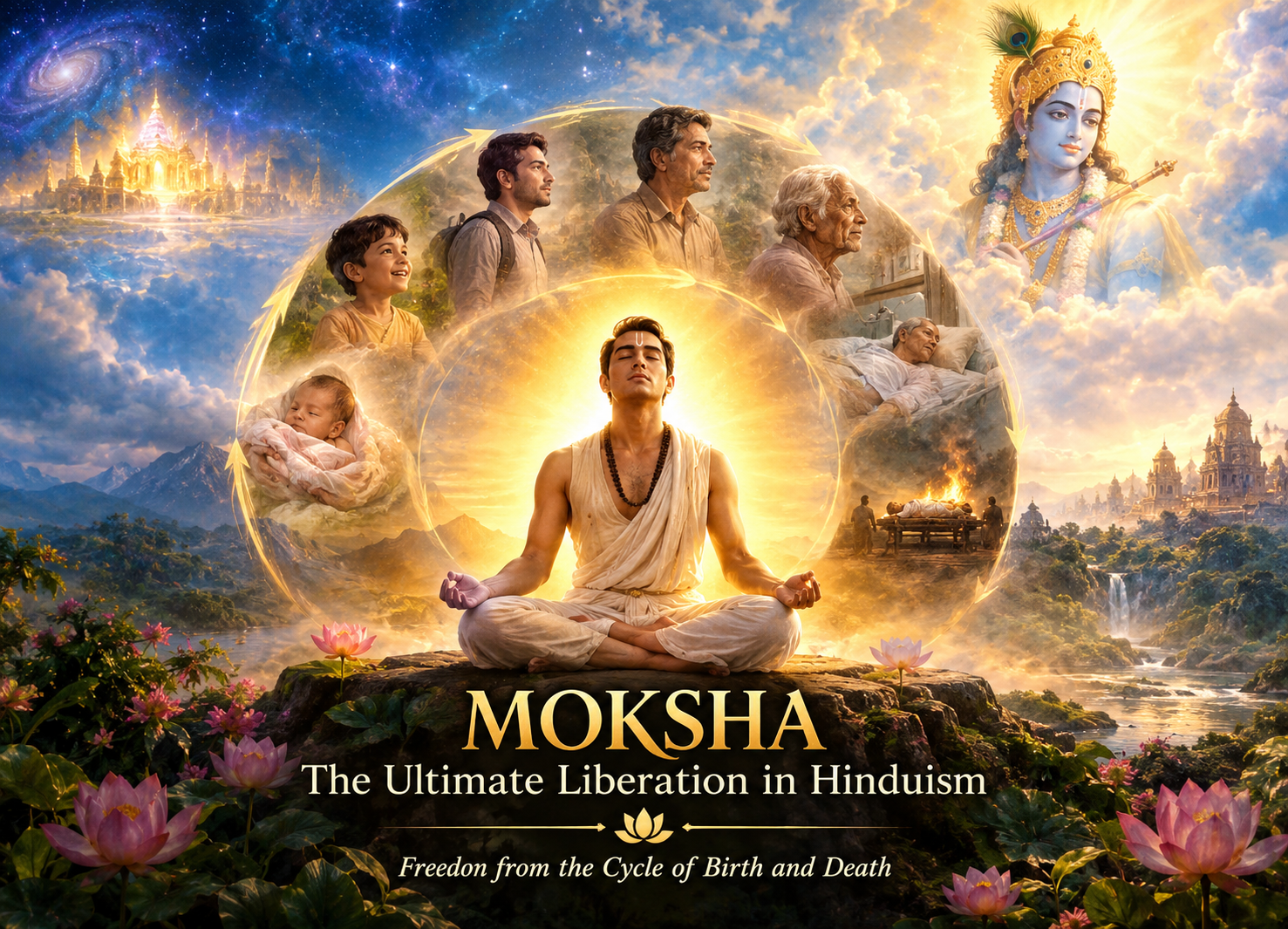 Moksha: The Hindu Path to Eternal Life and True Happiness