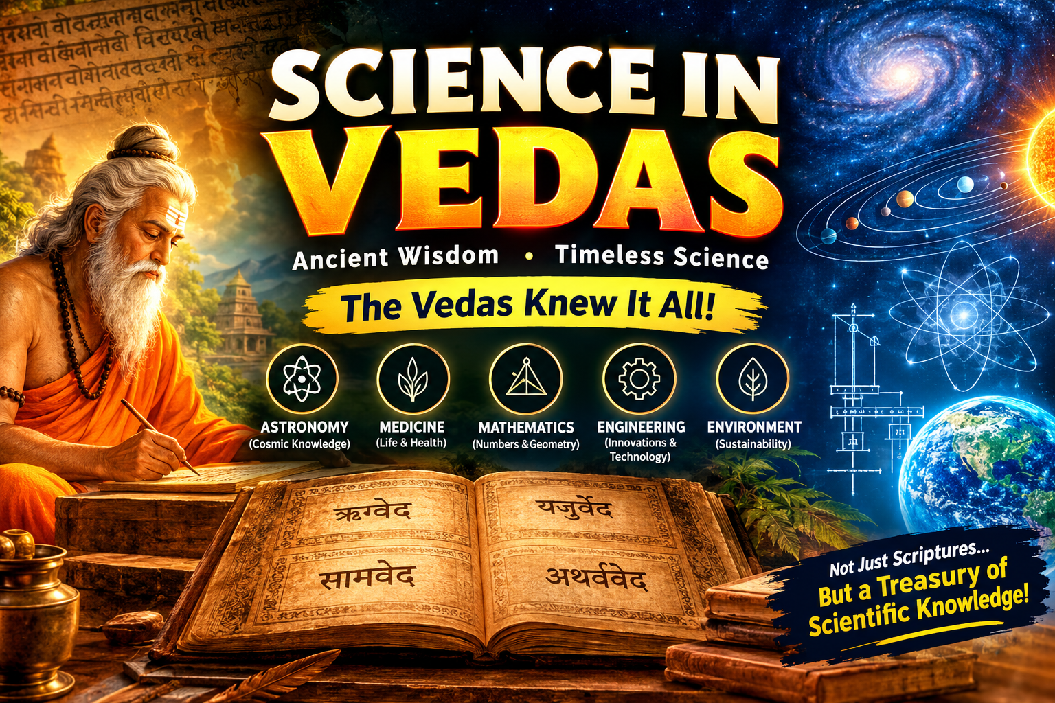 Science in the Vedas: Ancient Knowledge and Discoveries