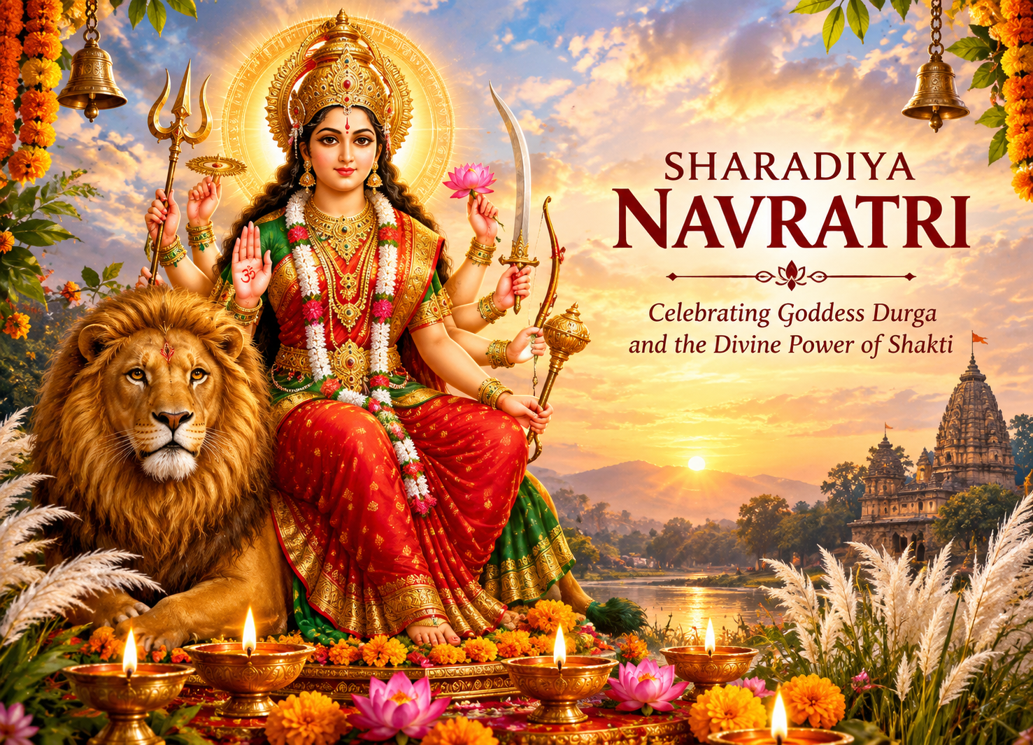 Sharadiya Navratri: Nine Nights of Goddess Durga